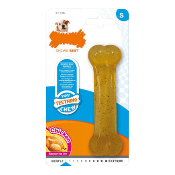 Hundekauspielzeug Nylabone Größe M Chicken Thermoplastic Puppies