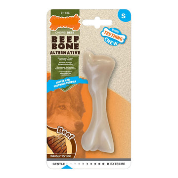 Hundekauspielzeug Nylabone Beef Bone Puppies Größe S Thermoplastisches Rindfleisch