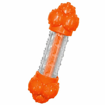 Dog chewing toy Nylabone Orange Bacon Artificial M