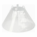 Guler elisabetan pentru câini KVP Betsy Transparent (63-78 cm)