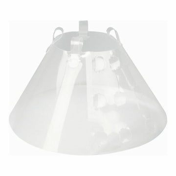 Guler elisabetan pentru câini KVP Betsy Transparent (63-78 cm)