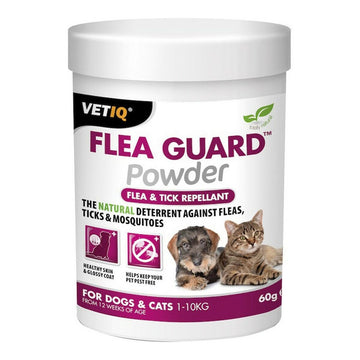 Combaterea insectelor Planet Line Flea Guard Powder Pisici Câine (60 g)