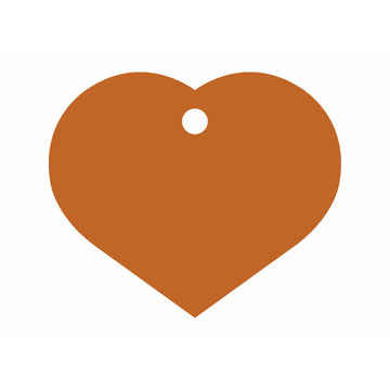 Identification plate Imarc Heart Orange