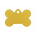 Identification plate Imarc Bone Yellow Golden