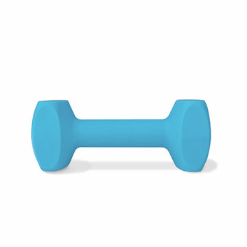 Halteră Coachi TRAINING DUMBBELL Albastru L Plastic