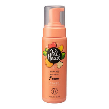 Spumă de Curățare Pet Head Quick Fix Câine Piersică (200 ml)