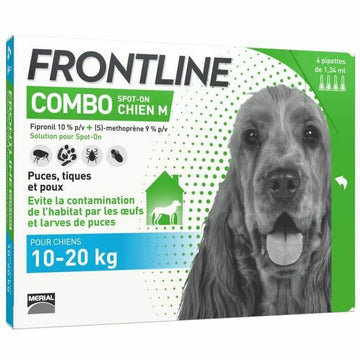 Pipetă pentru cîini Frontline Combo 10-20 Kg 4 Unități