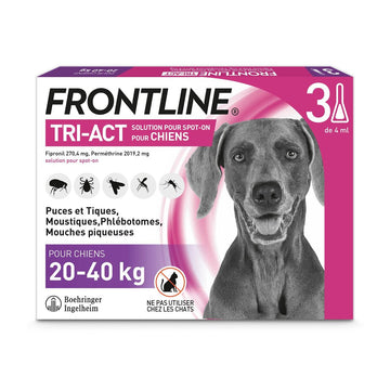 Pipette for Dogs Frontline Tri-Act 20-40 Kg