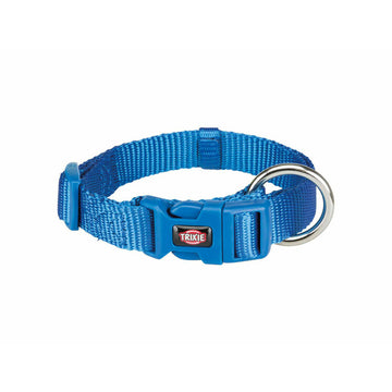 Dog collar Trixie New Premium Cobalt blue M/L 35-55 cm