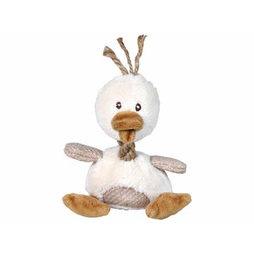 Jucărie moale pentru câini Trixie Polyester Plush Bumbac Rață 15 cm