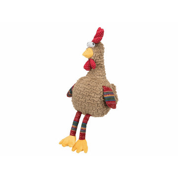 Jucărie moale pentru câini Trixie Polyester Plush Paper Crunch Rooster 60 cm