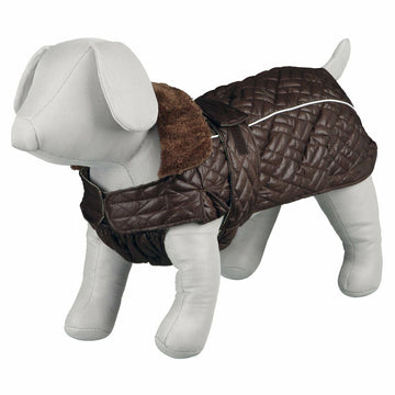 Dog Coat Trixie Rouen Brown S/M 43 cm