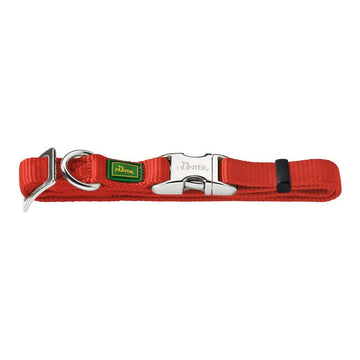 Hundehalsband Hunter Basic Alu-Strong Rot Größe L (45-65 cm)