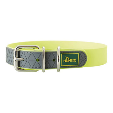 Dog collar Hunter Convenience Yellow (28-36 cm)