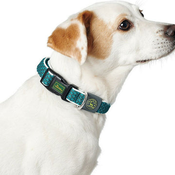 Hundehalsband Hunter Basic Thread Größe M Lime (33-50 cm)