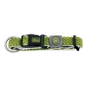 Hundehalsband Hunter Plus Thread Größe XL Lime (45-70 cm)