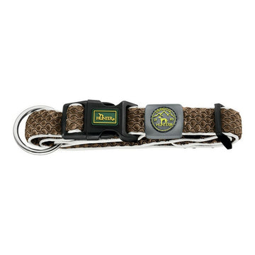 Hundehalsband Hunter Plus Thread Brown Größe L (40-60 cm)