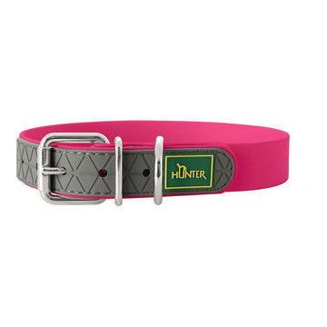 Guler pentru câini Hunter Convenience Pink Mărimea S (28-36 cm)