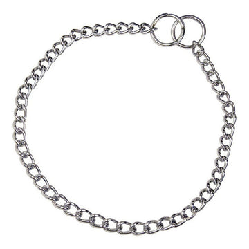 Hundehalsband Hs Sprenger Silber 2,5 mm Glieder Gedreht (50 cm)