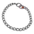 Hundehalsband Hs Sprenger Links Silber 4 mm Gedreht 65 cm