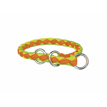 Dog collar Trixie Green Orange S/M 30-36 cm