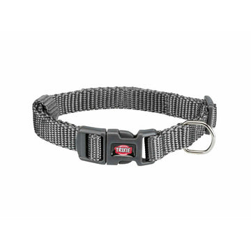 Dog collar Trixie New Premium Graphite XS/S 22-35 cm