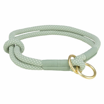 Gulerele de dresaj pentru câini Trixie Soft Rope Verde Mentă L/XL 55 cm