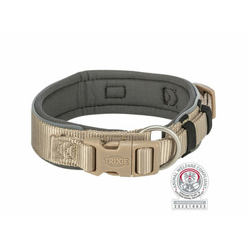 Dog collar Trixie Premium Graphite Sand S/M 33-42 cm