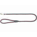 Dog Lead Trixie Cavo Blue Red S/M 1 m