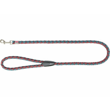 Dog Lead Trixie Cavo Blue Red S/M 1 m