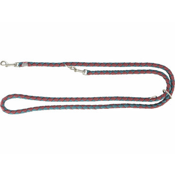 Adjustable dog leash Trixie Blue Red S/M 2 m