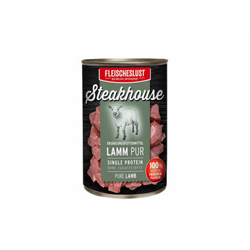 Wet food Fleischeslust Pure 400 gr Lamb