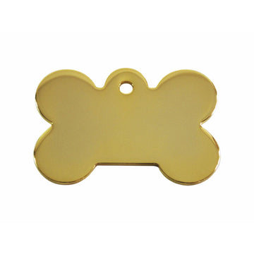 Identification plate Imarc Bone Yellow Golden