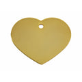 Placa de identificare Imarc Heart Galben Auriu*