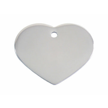 Identification plate Imarc Heart Silver