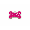 Identification plate Imarc PetScribe Passion Pink Silver