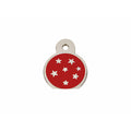 Identification plate Imarc PetScribe Passion Red Silver