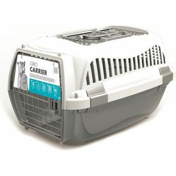 Carrier MPETS GIRO M White Grey Dog