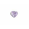 Identification plate Imarc Heart Lilac