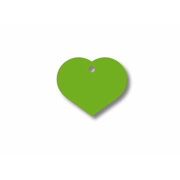 Placa de identificare Imarc Heart Verde