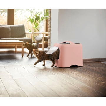 Cat Litter Box Rotho My Pet Pink