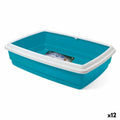 Cat Litter Box Georplast GP10552 Plastic 54 x 40 x 14 cm (12 Units) (54 x 40 cm)