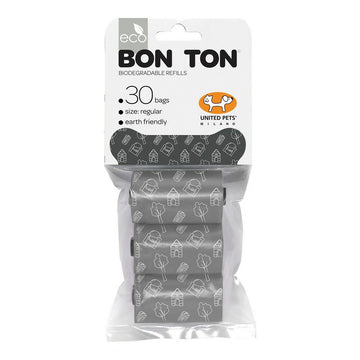 Pungi sanitare United Pets Bon Ton Regular Dog Grey (3 x 10 uds)