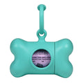 Pet Bag Dispenser United Pets Bon Ton Nano Classic Dog Aquamarine Recycled plastic (6 x 3 x 4 cm)