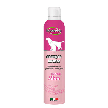 Șampon pentru animale de companie Inodorina 300 ml Spumă Aloe Vera