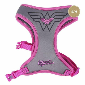 Dog Harness Wonder Woman Pink S/M