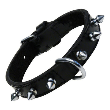 Hundehalsband Gloria Black Spikes (35 cm)