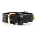 Hundehalsband Gloria Duna Schwarz Golden (50 x 2,5 cm)