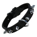 Hundehalsband Gloria Black Spikes (45 cm)