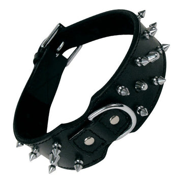 Guler pentru câini Gloria Black Spikes (60 cm)